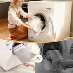 Grote Waszakken Set van 7 Stuks, Wasnetten voor Wasmachine, Ideaal voor Ondergoed, Sokken en Babykleding — thumbnail 4