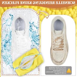 Set van 2 Waszakken voor Schoenen, Multifunctionele Bescherming, Herbruikbare Waszakken voor de Wasmachine, Ideaal voor Sneakers en Sportschoenen — thumbnail 5