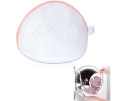 Dailygoods- Wasnet Groot - Waszak voor Ondergoed - Bescherming voor Beha's/Sokken - Wasnet met Rits - 1 Stuk - Roze Kleur