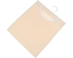 Opbergzak Wasknijpers - Waszak Hanger - Ruimte Besparen - Grote Opening - 36x26.5CM - Beige