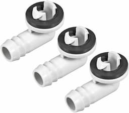 Geschikt voor Draagbare airconditioner accessoire, airconditioning afvoerslang connector elleboog fitting voor mini-split units en raam airco unit onderdelen 15mm 3st — thumbnail 4