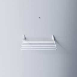 2x Foxydry Fold 60 white wasdroogrek wandmontage clicksysteem - 60 x 50 x 10 cm — thumbnail 2