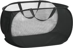Opvouwbare Draagbare Vuilwasmand - Grote Inhoud - Roostermand - Speelgoed en Kleding - 58 x 36 x 36 cm . — thumbnail 1