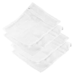 Benson Waszakjes - 2x - 2 stuks - wit - 40 x 30 cm - met rits - waszakken — thumbnail 1