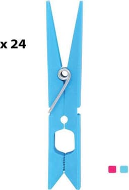 MSV Wasknijpers – Set Kleerknijpers van PP en TFR – Praktische Knijpers voor Alle Soorten Was – 8,5 x 1,6 cm — thumbnail 3