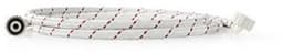 Nedis Nylon Toevoerslang - 3/4'' - 3/4'' - 10 Bar - 2.50 m - Toepassing: Schotel / Wasmachine - Nylon - Rood / Wit — thumbnail 4