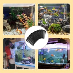 Filterzakken voor Aquariummedia - Zwart - Herbruikbaar Fijnmazig Polyester - Voor Ringen en Filterstenen — thumbnail 5