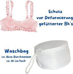 BH Wasnet - Transparant - Set van 3 - Beschermende Waszak voor Fijnwasgoed - Voor Beha's en Gevoelige Kledingstukken — thumbnail 3