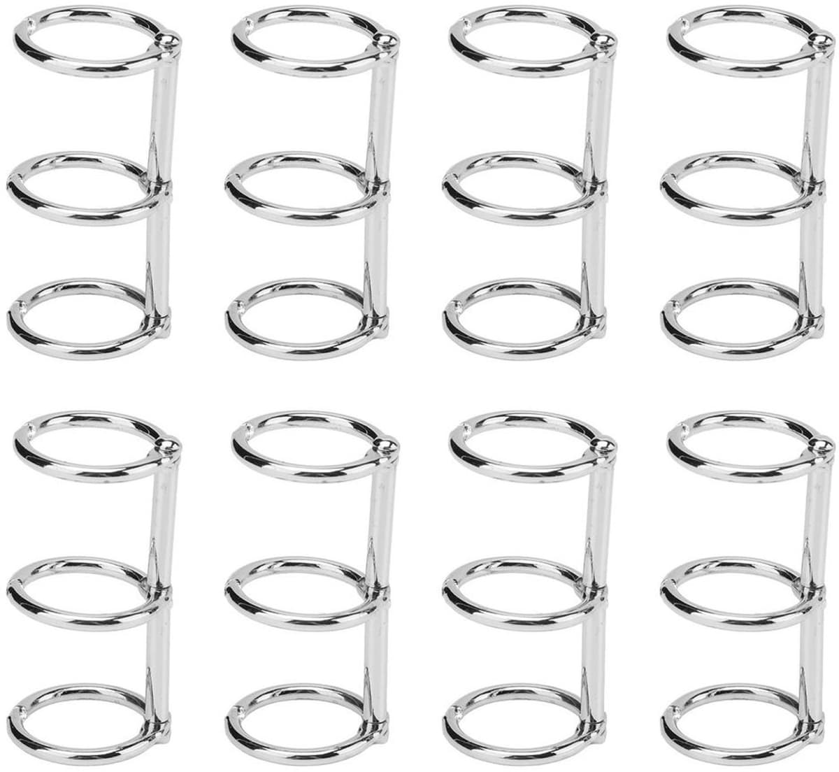 Inbindringen Gegalvaniseerd Metaal - Herbruikbare Notebookringen - 3 Gaten - Losbladige Binding - Robuust Ontwerp - Superieure Functionaliteit - Notitieboekringen — afbeelding 1