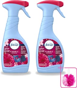 2 x Febreze – Textielspray – Robijn Jasmijn – 500 ml - Bulkverpakking - Textielverfrisser - Textielgeur — thumbnail 1