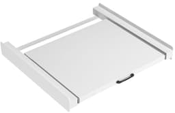 Wasophoogte Spacer - Wasdroger Stapelaar - Ruimte Besparen - Uitschuifbaar Plateau - 54 x 60 cm - Wit — thumbnail 2