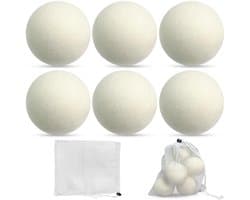 Elzusha - Droogballen voor wasdroger - 100% ecologisch - Diameter 8 cm