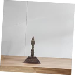 1set Elegant Tibetaanse Vajra Ritueel Met Stand Heilig Artefact Voor Tempeldecoratie Religieuze Versiering Voor Thuis Kantoor Decoratie — thumbnail 2