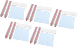 5Set Privacyschermfilter Monitor Laptopbevestiging Dubbelzijdige Zelfklevende Strips met Plastic Schuifhouderlipjes — thumbnail 1