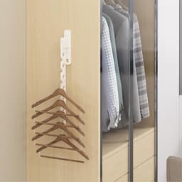 Inklapbaar Wanddroogrek – 34x13x2,7 cm – Wit – 3 Hoeken Verstelbaar – Ruimtebesparend – Voor Badkamer, Balkon en Berging – Eenvoudig te Monteren — thumbnail 2