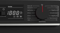 Sharp KDNHA8S6GBCCB- warmtepomp droger – 8 KG – energie label C – 15 programma’s – LED trommelverlichting – mat zwart — thumbnail 4