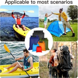 Tas, 6 stuks, waterdicht, 1,5/2,5/3/3,5/5/8 l, voor kajakken, rafting, wandelen, kamperen — thumbnail 3