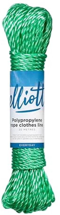 Polypropyleen Waslijn 20 Meter - Extra Sterk, Weer- en Roestbestendig voor Buiten en Camping — thumbnail 1