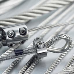 30 stuks M6 kabelkousen - 304 roestvrij staal - kabelkous - Tainless Steel kous voor draadkabelklemmen - staalkabel - waslijn - bosbouwtouw - luifel - duurzame bevestigingsoplossingen - sterke kabelbevestiging — thumbnail 4