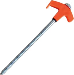 Grondankers - Tentharingen Schroef - Stabiele Verankering - Oplichtend Materiaal - 25 cm - Oranje — thumbnail 1