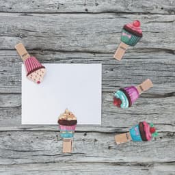 Mini Houten Knijpers - Fotoclip Hout Wasknijper Decoratief - Knutselprojecten Organiseren - IJsjespatroon Design — thumbnail 3