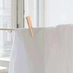 Houten Wasknijpers - Houten Knijpers Knutselclips - Was Ophangen Knutselen - Sterke Klemkracht - 200 Stuks - Khaki — thumbnail 3