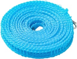 Waslijn - Draagbare lijn - Buiten drogen - Winddicht ontwerp - 1000cm - Blauw — thumbnail 2