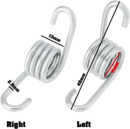 Dailygoods- Voetsteun Gegalvaniseerd - Voetsteunen Motorcross - Voetsteun 1 Paar - Compatibel met 125-530 EXC/EXC-F - Geschikt voor Husqvarna Tc65 2017-2018 - Lichtgewicht 20g - Motorsteunen — thumbnail 2
