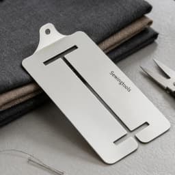 Naaiclips voor stof - Metalen klemmen - Stof vasthouden - Roestvrijstalen ontwerp - 10x6x1cm - Meerkleurig — thumbnail 2