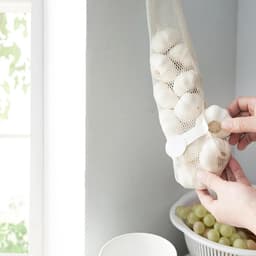 BFYDOAA 3 Stuks Ui Opbergzakken Opknoping Groenten Netje Herbruikbare Produceren Zakken voor Fruit Knoflook Vuilniszakken Organizer — thumbnail 4