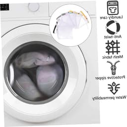 Vouwbare Mini Waszakken voor Fijnwas - 6 Stuks Herbruikbare Netwaszakken voor Reis en Wasmachine — thumbnail 5