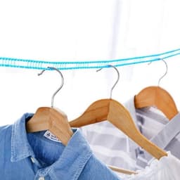 Waslijn - Kledinglijn Buiten - Buiten Kleding Drogen - Antislip Ontwerp - 3 meter - Roze — thumbnail 2