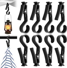 Set van 8 Kledingknijpers en Tentclips voor Buitengebruik - Ideaal voor Kamperen, Handdoeken en Tenten — thumbnail 1