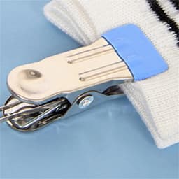 Wasknijpers Roestvrij Staal - Kledingklemmen - Was Ophangen - Robuuste Grip - 50 Stuks - Lichtgroen — thumbnail 3