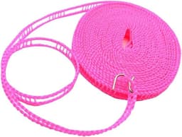 Waslijn - Drogen Touw - Kleding Ophangen - Winddicht Ontwerp - 8 Meter - Roze — thumbnail 1