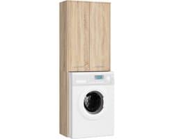 Wasmachine Ombouw - Opbouwmeubel - Kast Wasdroger - Meubel - woonruimte