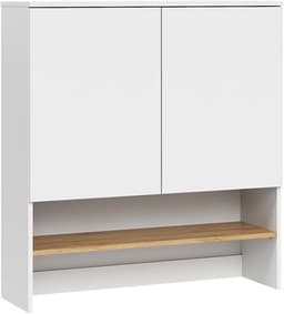 Wasmachinekast Opbouw Wit/Artisan Hoogwaardige Badkamerkast 93.5 x 100.3 cm — thumbnail 1