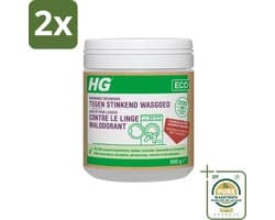 HG Eco Wasmiddeltoevoeging tegen Stinkend Wasgoed 500 gr - Voordeelverpakking - 2 stuks - Stinkend wasgoed - Wasgeur — afbeelding 1