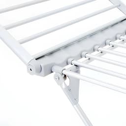 Elektrisch droogrek (opvouwbaar) 1470x540x940mm zilver — thumbnail 3