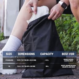 Luchtverfrisser voor schoenen, kleding en uitrusting - XL Freshener Bag 20 liter - Duurzaam en efficiënt — thumbnail 2