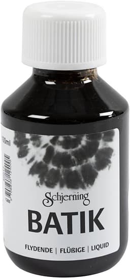 Schjerning Batikverf 100ml Zwart — thumbnail 2