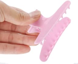 12 Stuks Vlinder Kappersklemmen - Kleurrijke Haarclips Zonder Merk voor Knippen en Stylen — thumbnail 4