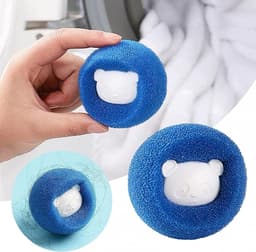 20pcs Haarvangers voor Wasmachine - Herbruikbare Wasballen - Vang Honden- en Kattenharen voor Kleding — thumbnail 5