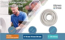 Flexibele Condensafvoerslang voor Airco, Maatwerk Lengte 1-30m — thumbnail 5