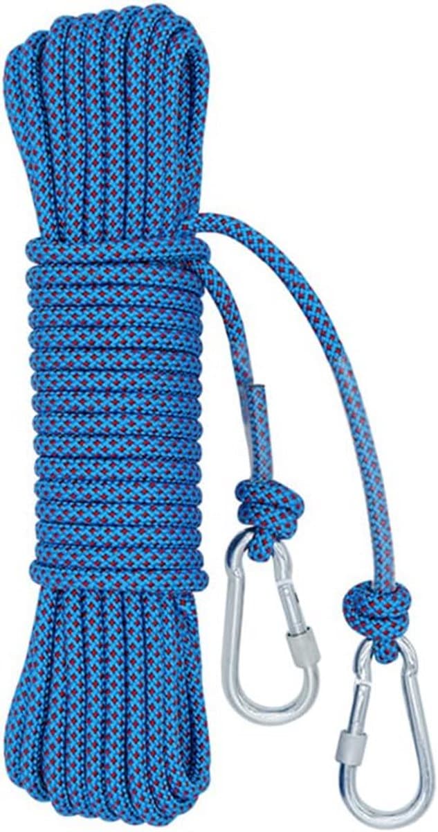 Heavy Duty Waslijn Touw met Clips - Roestbestendig en Weerbestendig voor Tuin en Outdoor Gebruik — afbeelding 1