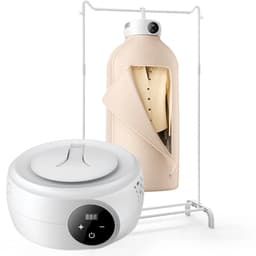 MakkelijkMooi Wasdroger HangTas - Droogrek met Droger - 600W - Electrisch Droogrek - Opvouwbare Droger voor Camper en Caravan — thumbnail 2