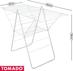 Tomado - Droogrek Rotterdam - 25 meter drooglengte - Wit — thumbnail 2