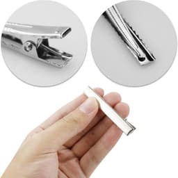 Set van 60 Metalen Alligator Haarclips voor Styling en Knippen — thumbnail 4