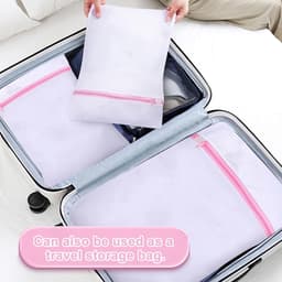 Waszak 2 stuks met ritssluiting - Beha, Reizen, Schoenen, Sokken, Ondergoed, Babykleding - Roze — thumbnail 3