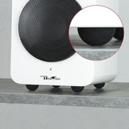 Siliconen elastomeer demper set van 4 - Universele absorptievoeten voor hifi-apparaten en luidsprekers — thumbnail 2